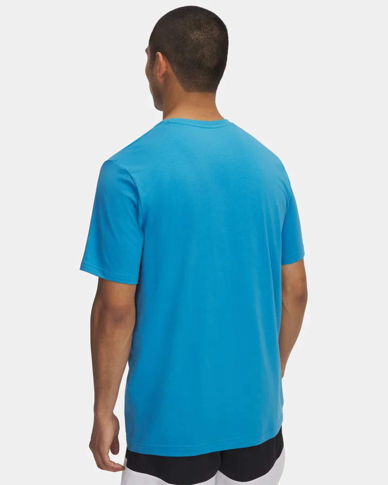 UNDER ARMOUR Men's 60/40s Hoops Net Graphic T-Shirt